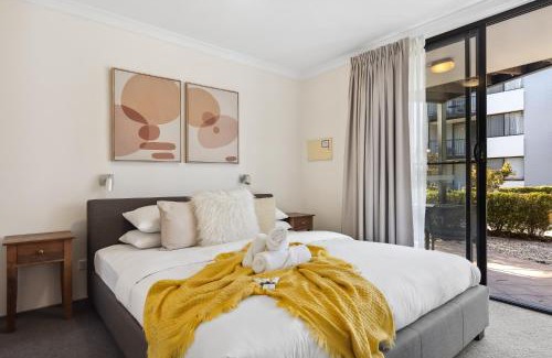 South Perth Apartment | Riverside Elegance Central 1BR 1BA Apartment