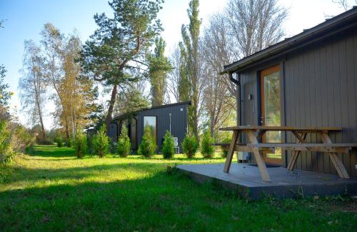Jurmala House | RiverView Cozy Cabins in Jurmala with fishing opportunity