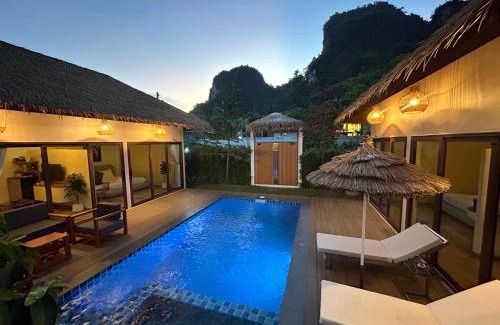 Krabi House | Rock reef aonang villa 2unit mountainview