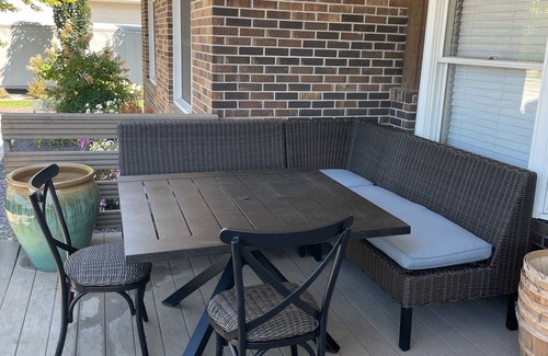 St. Joseph Apartment | Romantic king suite located 15 minutes from U of I