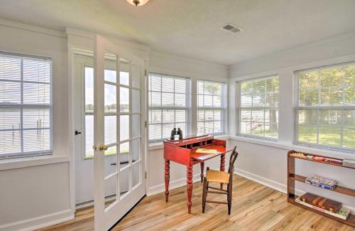 Deltaville House | Romantic Waterfront Abode with Patio and Dock!