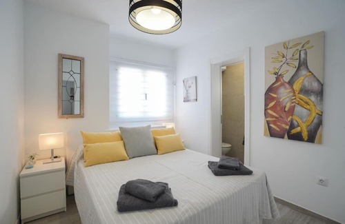 Puerto del Carmen Apartment | Rooftop sea view with Jacuzzi and A/C
