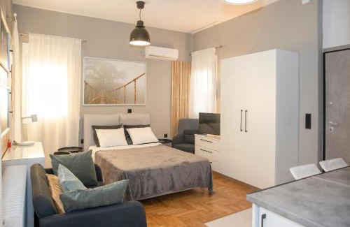 Kolonaki Apartment | Rooftop studio with private terrace at Lycabettus Hill