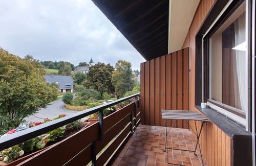 Urberg Apartment | Room 'Doppelzimmer - Nr 4' with Shared Terrace, Shared Garden and Balcony