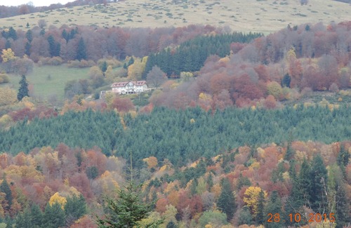 Goldbach-Altenbach Bed & Breakfast | Rooms and guest table mountain