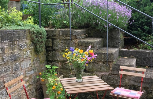 Adelshofen Apartment | Rose Cottage in the romantic Tauber Valley