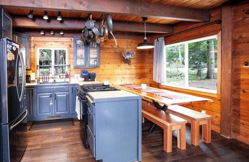 McKinney Estates Cabin | Rubicon Retreat | Cozy Cabin + Sauna