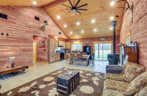 Drexel House | Rural Drexel Cabin on 30 Acres Unplug and Unwind!
