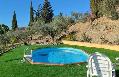 Campanillas House | rural loft with pool views peaceful place near the center