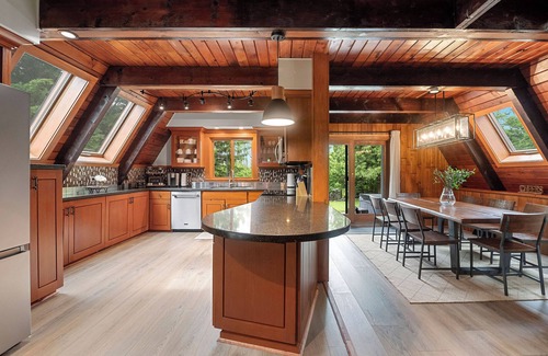 LaFayette Ski Chalet | Rustic A Frame Cabin. Nature retreat on 4 acres! 15 minutes from 3 waterfalls