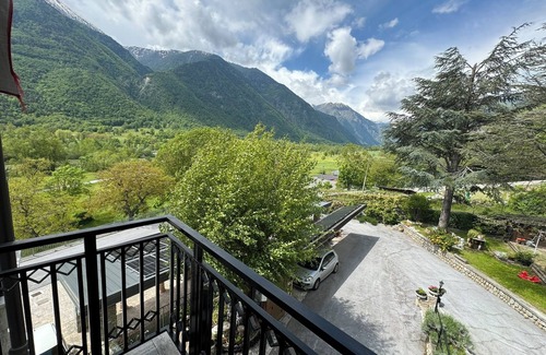 Aisone Apartment | Rustic apartment with a view of the Stura Valley