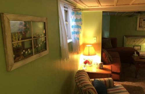 Cottage Line Apartment | Rustic BEACH FRONT Basement Apt, Pet Friendly Wi-Fi apts