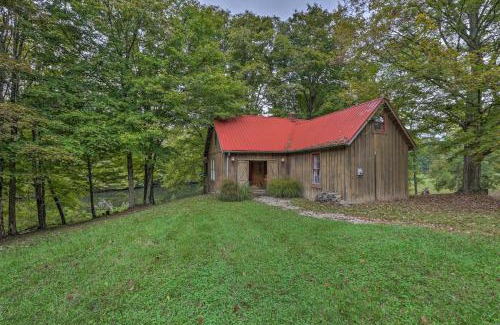 Burlington House | Rustic Cabin in the Woods 2-Acre Fishing Pond!
