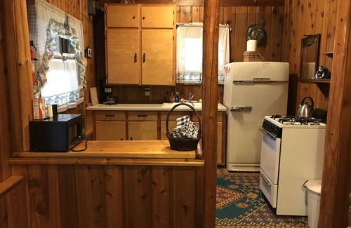 Iron River Cabin | Rustic cabin, two acres of privacy, on quiet McCarry Lake