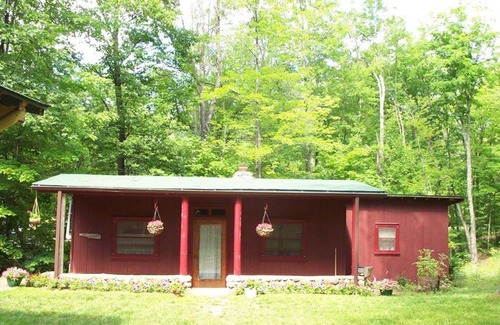 Iron River Cabin | Rustic cabin, two acres of privacy, on quiet McCarry Lake