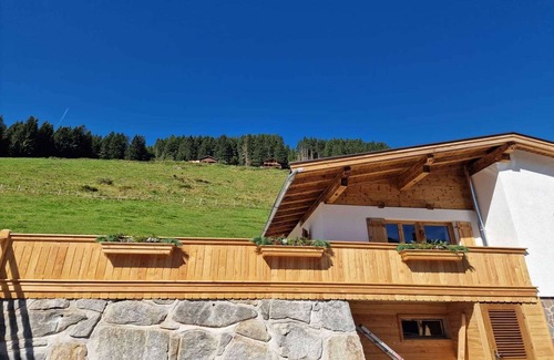 Fuegenberg House | Rustic cabin with sauna near the ski area