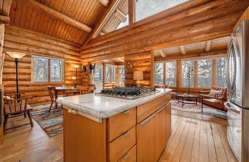 Grand Rapids Cabin | Rustic Charm on Lake Pokegama: Cozy Log Cabin Retreat in Grand Rapids, MN