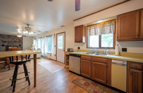 Ellenburg Center Cabin | Rustic, Cozy Lakefront Cabin with Private Beach on Upper Chateaugay Lake.