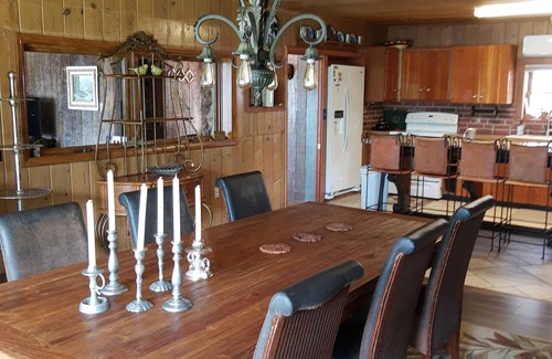 Osage Beach House | Rustic Log Cabin