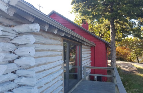 Osage Beach House | Rustic Log Cabin