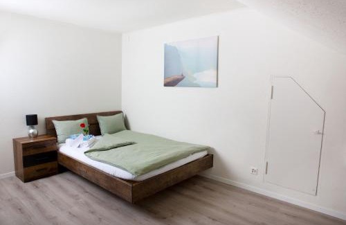 St. Gallen House | RUSTICO INN - SIMPLE ROOMS - OLMA Messen & Autobahn 1 Min, HSG 6 Min, Spital 7min, günstige Parkplätze