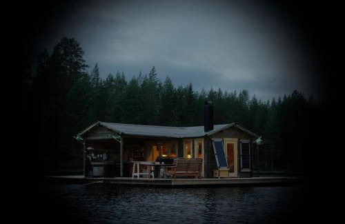 Nedre Gardsjo House | Rustika strandstugor utanför Rättvik