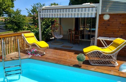 Les Mangles House | S'cale TropiKal - Gite cosy avec piscine privée