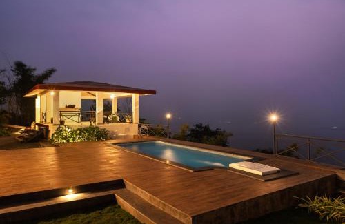 Thakursai Villa | SaffronStays Blue Infinitum Lakeview, Pawna