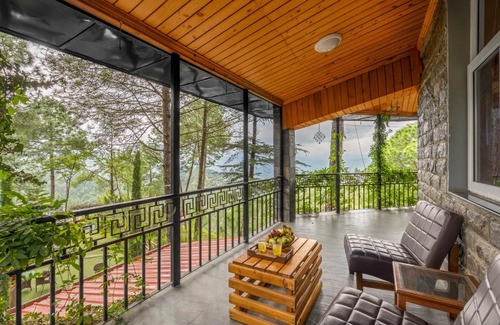Chail Villa | SaffronStays Ekam, Chail - forest villa near Chail cricket ground