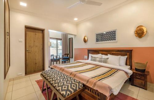 Mandve House | SaffronStays Gaia, Alibaug - pool villa near Mandwa Jetty perfect for large groups