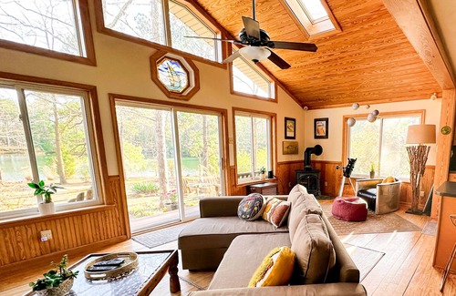 Lancaster House | Sail in! Paddle out! Dog-friendly 500' serene waterfront near Chesapeake Bay