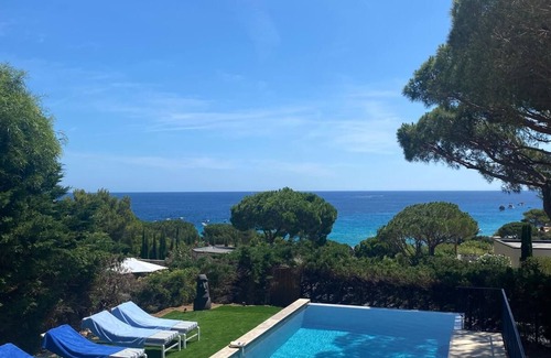 Ramatuelle Villa | Saint-Tropez sea-view paradise, private swimming pool, 3 min from beach