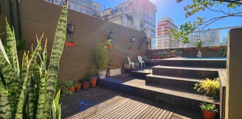 Constitucion House | SanTelmo Casona Única 4Pisos Full Terraza Piscina Quincho Parrilla Ascensor 2Jacuzzis Sauna 7Dorm 6Baños