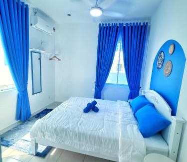 Tasek Gelugor House | Santorini Vibes Penang - Tasek Gelugor