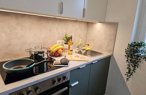 Buderich Apartment | Scandi Flat Düsseldorf Airport & Messe