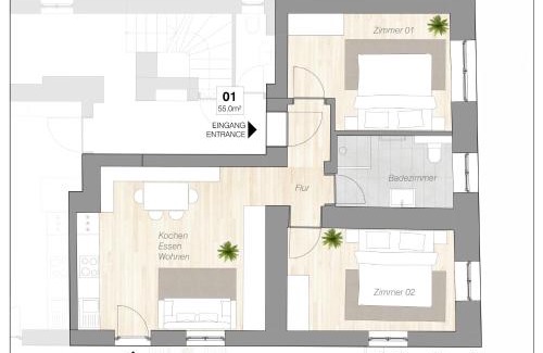 Kitzbuehel Apartment | Schwaigermühle Apartments