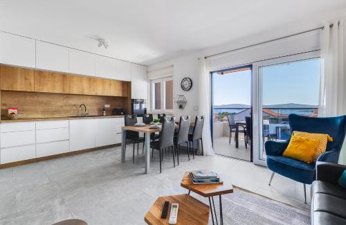 Sveti Filip i Jakov Apartment | Sea Bay View apartment - Appartement avec piscine et magnifique vue sur mer