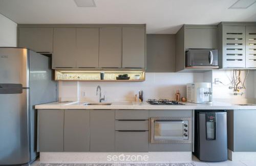 Itacolomi Apartment | Sea View Apt w/BBQ 70m - VHB1104