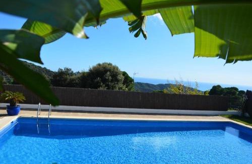 Sant Cebria de Vallalta Villa | Sea view, Wonderful pool, Nature, Peaceful & AC