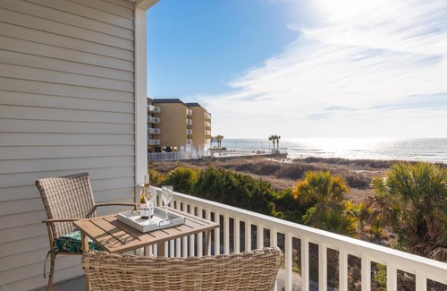 Folly Beach House | Seacoast Villa 2 Ocean View 2 Blocks from Center Street