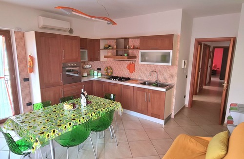 Praia a Mare Apartment | Seafront Apartment for rent only 50 meters from the beach