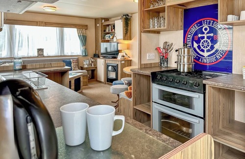 Prestatyn Cottage | Seagulls Nest is a cosy lodge providing fun for all ages.