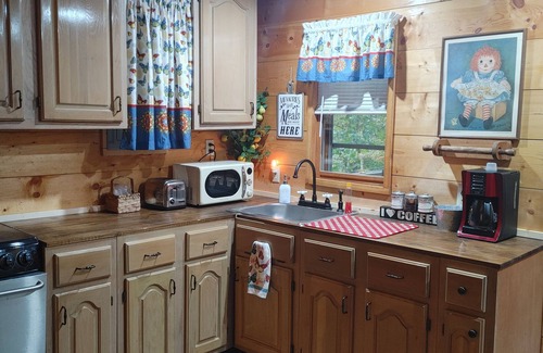 Sloans Valley Cabin | Secluded, cozy cabin in the woods - rustic but with all modern conveniences!
