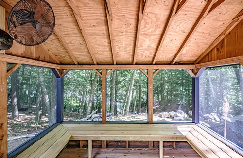 Shapleigh House | Secluded lakeside home with 2 private docks, hot tub, bball hoop, H2o activities