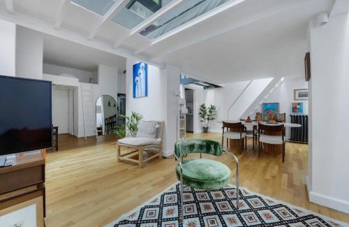 Quartier du Pont-de-Flandre Apartment | Secret Loft Paris Zénith