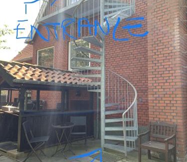 Ribe Apartment | Selvbetjent lejlighed i centrum ved åen