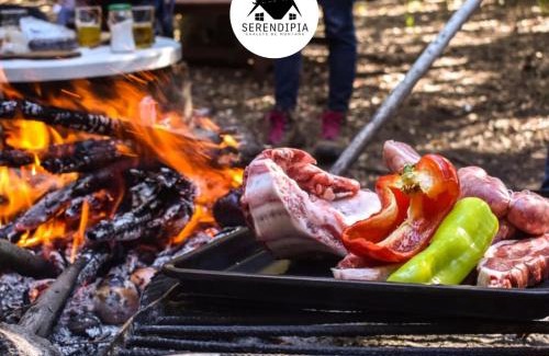 La Cumbre Ski Chalet | Serendipia Chalet 1 Naturaleza y Pileta