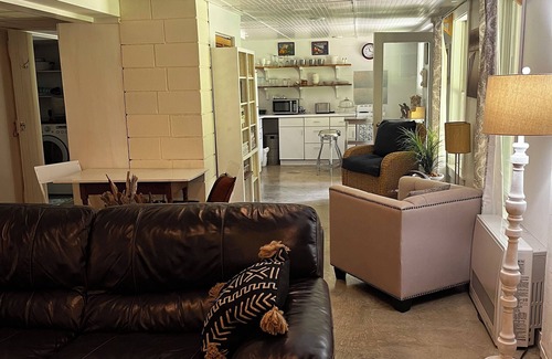 South Thomaston Apartment | Serene and airy space at the end of a wooded lane in Owls' Head Maine.
