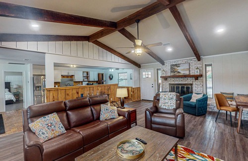 Wilmer Cabin | Serene Farm House with Expansive Land, Hot tub and Peaceful Pond Views