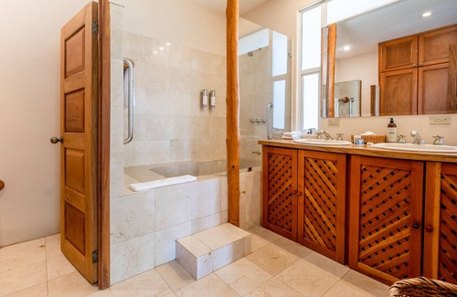 Islita Villa | Serene home in lush setting with private plunge pool, ocean & mountain view